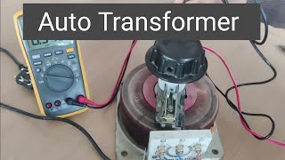 AutoTransformer Working principle [upl. by Ecyak]