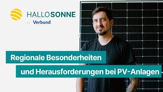 Regionale Besonderheiten und Herausforderungen bei PVAnlagen [upl. by Samuel]