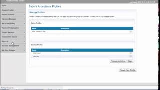 Cybersource Secure Acceptance Profile Setup Tutorial cybersourse woocommerce wordpress [upl. by Icnarf]