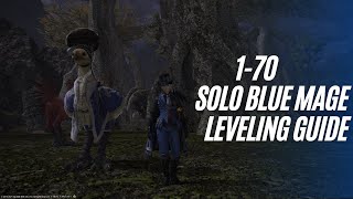 Solo Blue Mage 170 Leveling Guide 2021 FFXIV [upl. by Ylak]