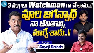 Actor Sayaji Shinde Emotional Exclusive Interview  iDream Media [upl. by Etnom]