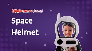 How To Make A Space Helmet  Cardboard Crafts  Do It Yourself  Best Out Of Waste [upl. by Meeker]