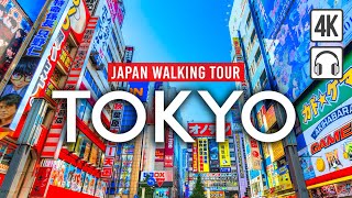 Tokyo Japan 4K Walking Tour  Captions amp Immersive Sound 4K Ultra HD60fps [upl. by Lleznol]