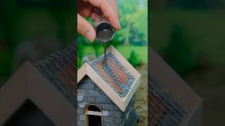 I Built a Mini House with BRICKS and It Changed My Life vfuho diy miniature house [upl. by Marquis531]