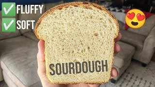 Sourdough Sandwich Bread  Start to Finish [upl. by Eelta]