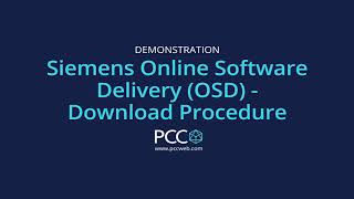 Siemens Online Software Delivery OSD  Download Procedure [upl. by Ferne]