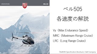 ベル505 巡航速度解説（Vy、MRC、LRC） [upl. by Colleen466]