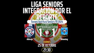 Liga Seniors Integracion F8 jornada 9 [upl. by Anelac702]