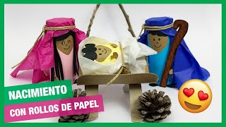 Cómo hacer un NACIMIENTO de NAVIDAD 2024 con ♻️ MATERIALES RECICLADOS ♻️ · Paso a paso [upl. by Hortense275]