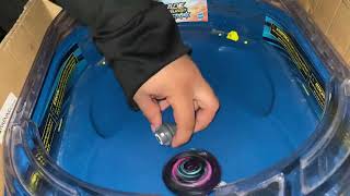 Beyblade Burst QuadDrive Roar Balkesh B7 VS Stone Nemesis N7 [upl. by Razec]