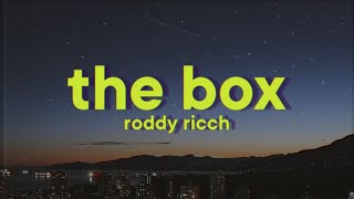 Roddy Ricch  The Box Lyrics [upl. by Schechinger]