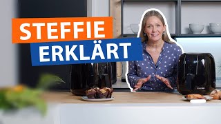 So geht frittieren ohne Fett 🔥 mit der Heissluftfritteuse von Das Blaue Wunder [upl. by Avilla]