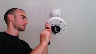 como instalar ventilador techo tipo 2 [upl. by Atiekram988]