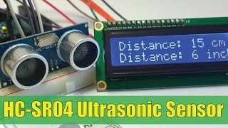 Ultrasonic Sensor HCSR04 and Arduino Tutorial [upl. by Darbie]