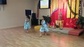 Nainika and thanaya dance at VANA [upl. by Gillie]