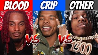 BLOOD vs CRIP vs OTHER GANG RAPPERS 2022 [upl. by Fillbert346]