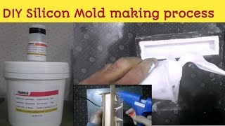 DIY Silicon Mold  Rubber Crafts  Mold Making Process  Resin Casting For Beginners [upl. by Hoo]