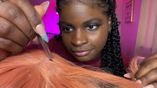 ASMR Scalp Check 🔍 Plucking Scratching amp Brushing [upl. by Halludba]