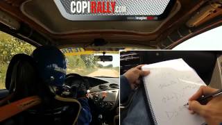 Copiloto Rally  Toma de notas [upl. by Janerich]