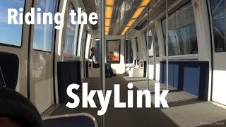 Riding the SkyLink at DFW Airport [upl. by Neelyaj128]