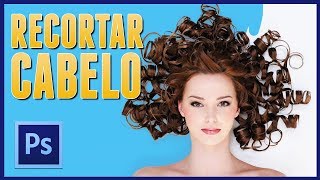 Adobe PHOTOSHOP  Como RECORTAR CABELO com a BORRACHA [upl. by Aihsemak]