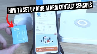 How To Set Up Ring Alarm Contact Sensor [upl. by Azzil10]