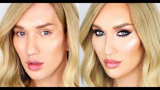 TRANSGENDER FEMINISING MAKEUP TUTORIAL  TIPS amp TRICKS [upl. by Iegres]