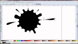 Inkscape Tutorial Ink Splash [upl. by Rednijar]