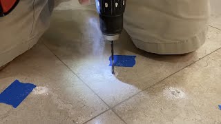 Travertine Floor Repair and Polish [upl. by Hugon]