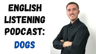 English Listening Practice Podcast  Dogs [upl. by Woehick]