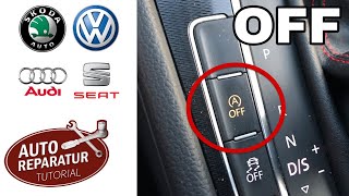 Start Stop Automatik dauerhaft deaktivieren  VW AUDI SEAT SKODA [upl. by Harraf145]