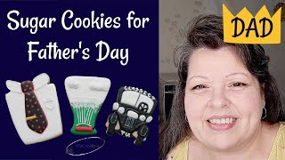 Fathers Day Cookie Ideas 3 Uniquely Creative Flips [upl. by Theurer]