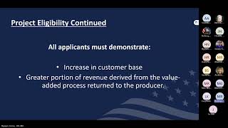 USDA RD Value Added Producer Grant VAPG Webinar 03 12 2024 [upl. by Manning144]