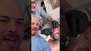 This is an EPIC cyst pop on the cheek 😵‍💫 trending skincare viralvideo [upl. by Iew]