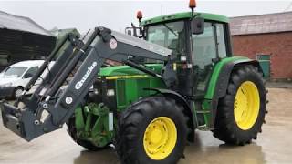 John Deere 6410 premium tractor with Quicke Loader [upl. by Laband]