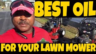 Best lawn mower oil Synthetic oil Vs Conventional oil Experts weigh in commenting [upl. by Schilling]