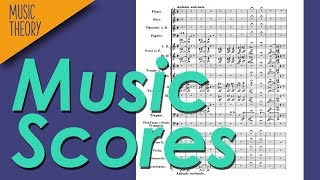 How To Read Music Scores  Music Theory Crash Course [upl. by Llenrad]