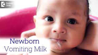 What to do when Newborn Vomits milk  Overfeeding Milk  Dr Harish C  Doctors Circle [upl. by Sara-Ann635]