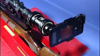 BESTSIGHT Rifle Scope Cell Phone Camera Mount Adapter Fitting [upl. by Oshinski]