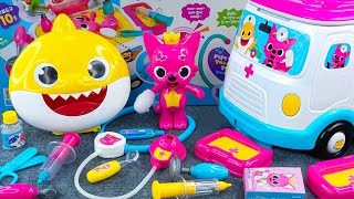 90 Minutes Pinkfong Ambulance Play Set Satisfying ASMR  Doctor Toys Unboxing 💞 Lana Unboxing Toys [upl. by Tonry]