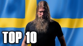 Top 10 SWEDISH METAL Bands 🤘 [upl. by Emearg]