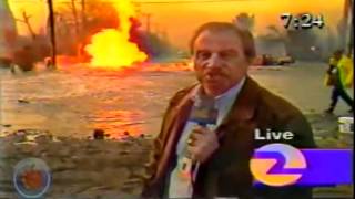 Northridge Earthquake  1994 NEWS COVERAGE [upl. by Giarla]