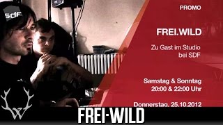 FreiWild zu Gast bei SDF Südtirol Digital Fernsehen  Promo [upl. by Maer]