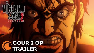 VINLAND SAGA SEASON 2 Cour 2  OPENING TRAILER [upl. by Nodla]