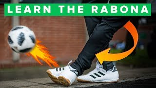 LEARN HOW TO RABONA  Learn Basic Football Skills [upl. by Uahsoj]