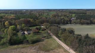 Landgoed de heemheuvel en omgeving Halle Zelhem drone vogelvlucht Tennisbaan zwembad Obbinkmark [upl. by Darrin]