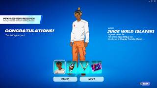 Fortnite’s FREE Juice WRLD Skin UNLOCKED [upl. by Marozik]