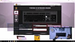 DREVO Tyrfing V2 Lighting Effects and Software Guide [upl. by Odlaner753]