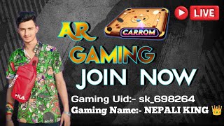 ArGaming is carrompool gaming live [upl. by Yllet645]