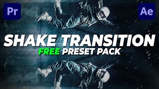 FREE Shake Transition In Premiere Pro [upl. by Htiek]